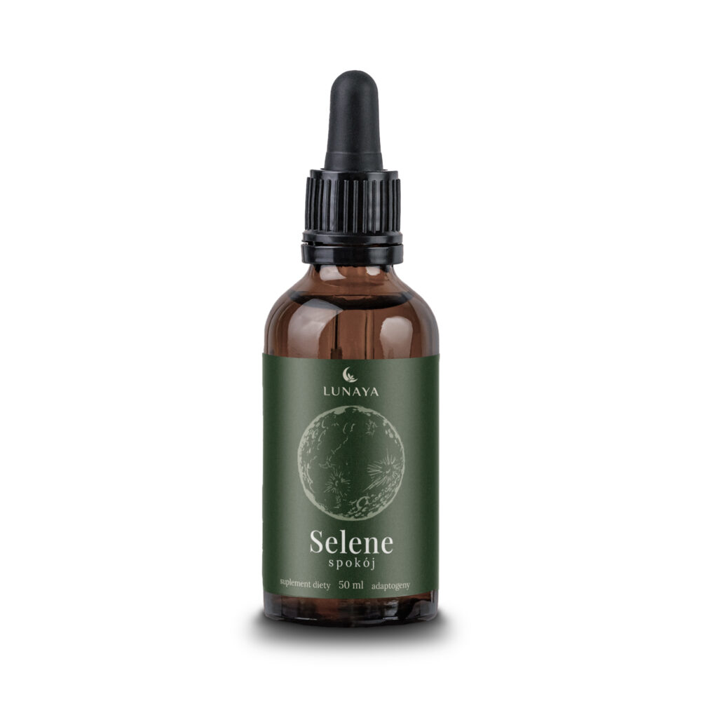 Ekstrakt Selene Lunaya na spokojny sen i nocną regenerację. Naturalne wsparcie wyciszenia organizmu w kroplach