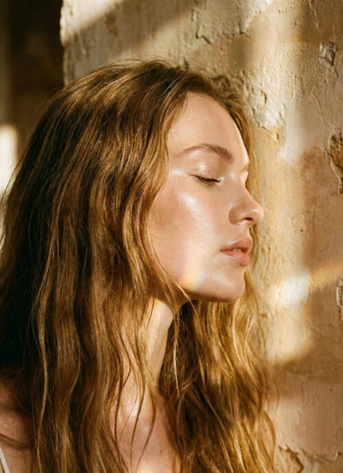 Adaptogeny na cerę Aphrodite Lunaya zapewniające efekt glass skin i naturalne nawilżenie.